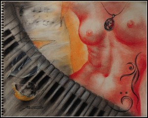 Music 35x43cm.